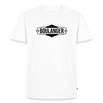 Boulanger - T-shirt Premium bio Homme - blanc - Devant - Nico (187cm)