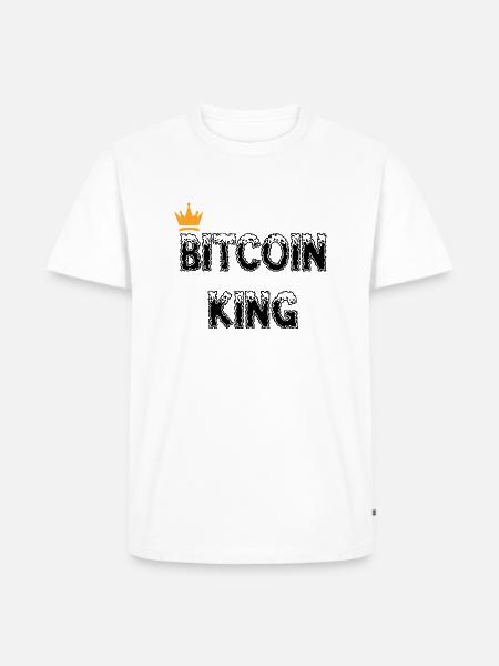 Bitcoin Trading Crypto Stocks - Men's Premium Organic T-Shirt - white