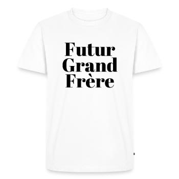 Future big brother - future big brother announcement - Men's Premium Organic T-Shirt - white - Front - Nico (187cm)