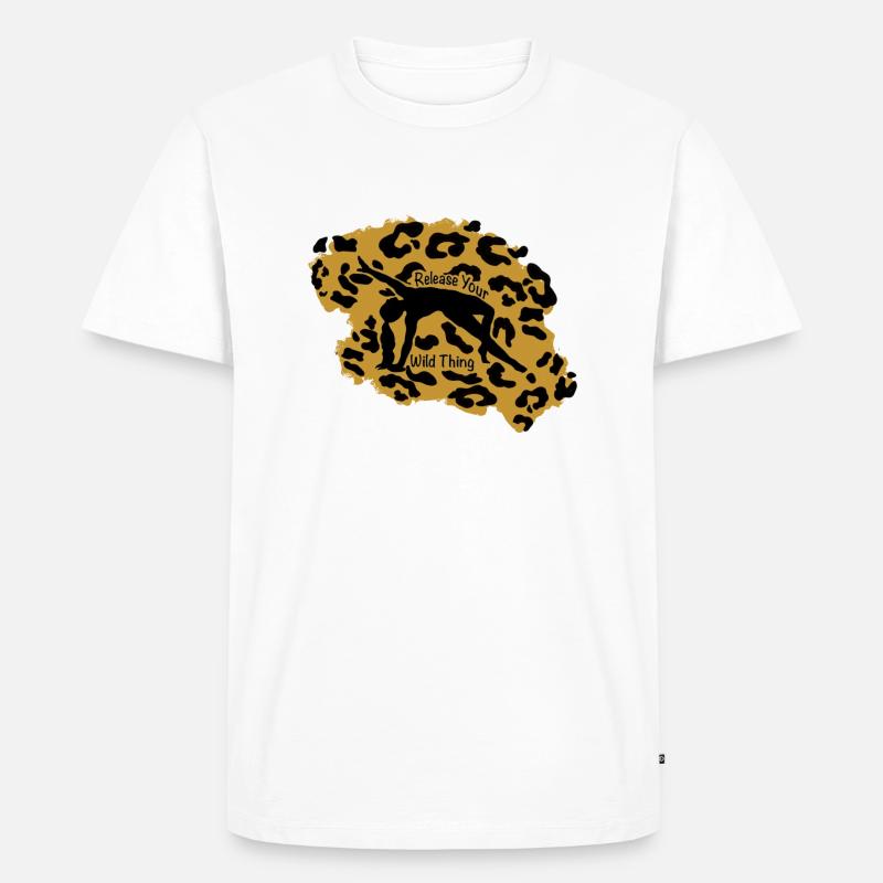 Release your Wild Thing - Männer Premium Bio T-Shirt - Weiß