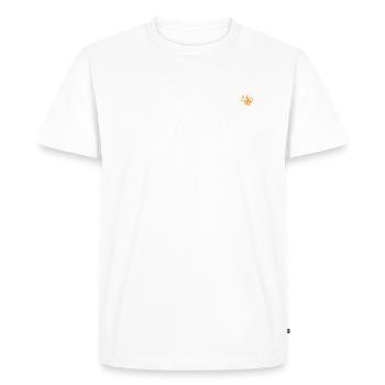 Aurélie Nom pour Femme Enfants Bambins - Aurélie - T-shirt Premium bio Homme - blanc - Devant - Nico (187cm)