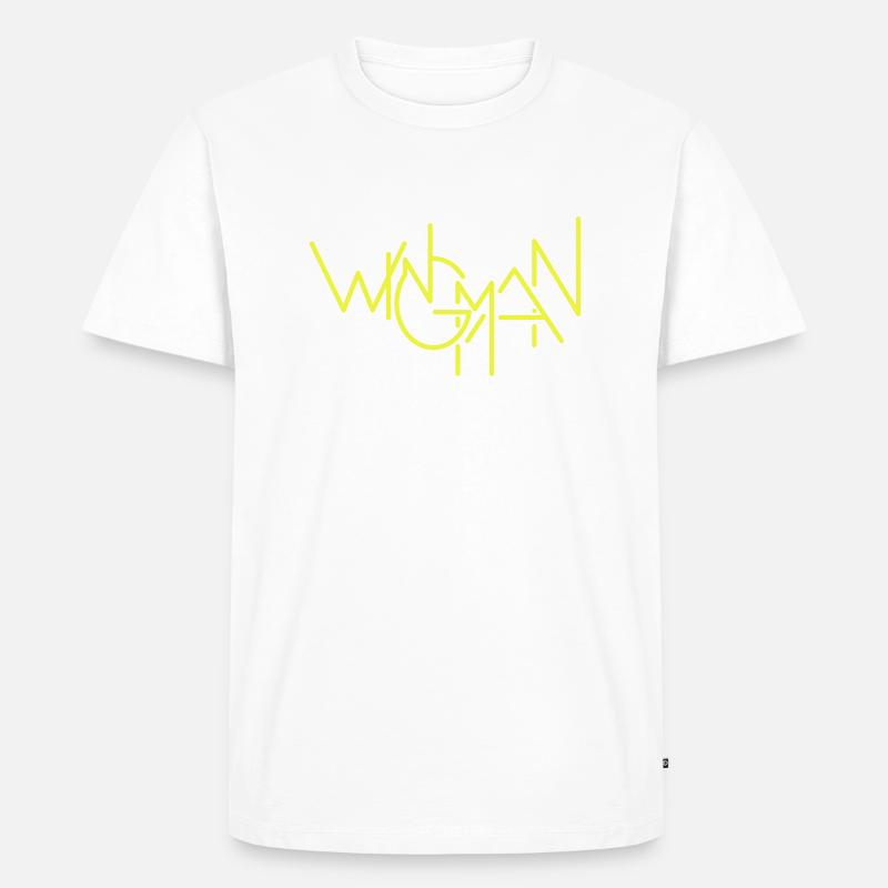 Wingman - Männer Premium Bio T-Shirt - undefined