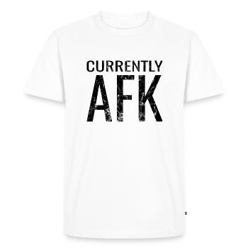 Gaming Gambler AFK Gift Gaming - T-shirt Premium bio Homme - blanc - Devant - Nico (187cm)