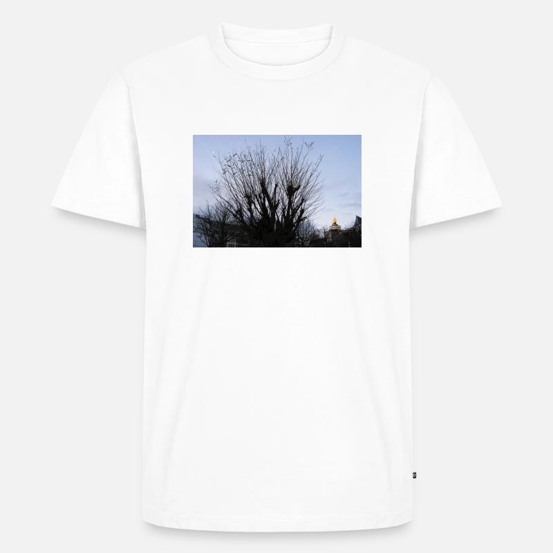 Dortmunder U - Männer Premium Bio T-Shirt - Weiß