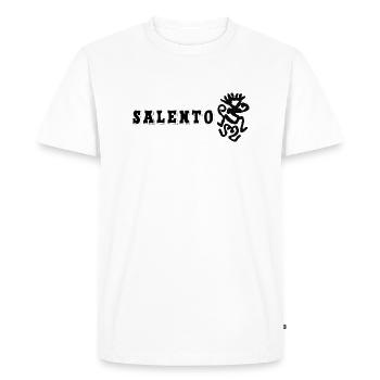 Shaman Deer Cave - Men's Premium Organic T-Shirt - white - Front - Nico (187cm)