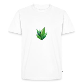 Diff League Legend Jungle Blanc - T-shirt Premium bio Homme - blanc - Devant - Nico (187cm)