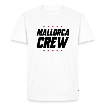 Équipage à Majorque - T-shirt Premium bio Homme - blanc - Devant - Nico (187cm)