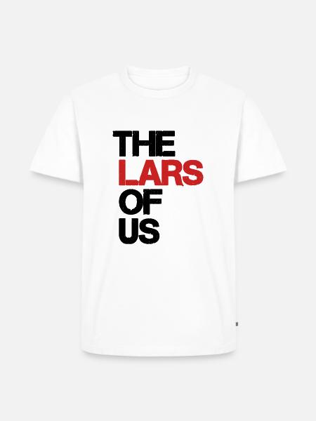 Navnet Lars - navn dag fødselsdagsgave ide - Herre Premium økologisk T-shirt - hvid