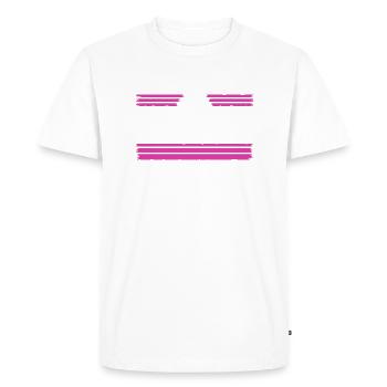 bûcheron dictons charpentier de construction plombier - T-shirt Premium bio Homme - blanc - Devant - Nico (187cm)