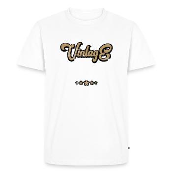 Born in 1967 Birthday Retro Gift - Men's Premium Organic T-Shirt - white - Front - Nico (187cm)