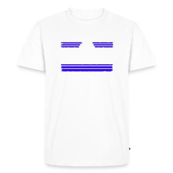 mason funshirt union carpenter funny - Men's Premium Organic T-Shirt - white - Front - Nico (187cm)