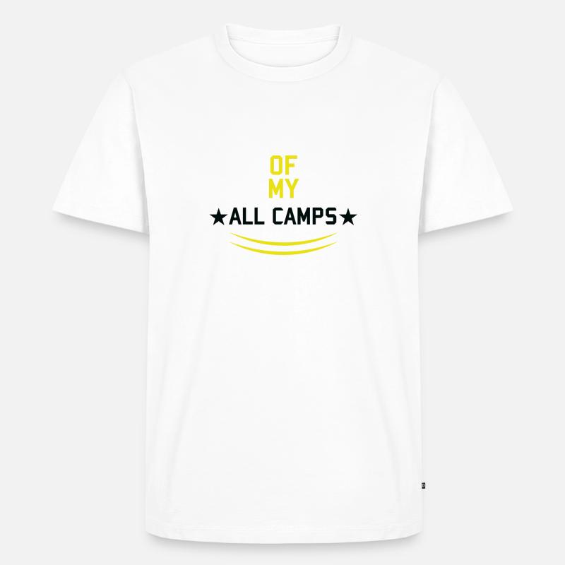 Boxing Threads 14 - Männer Premium Bio T-Shirt - Weiß