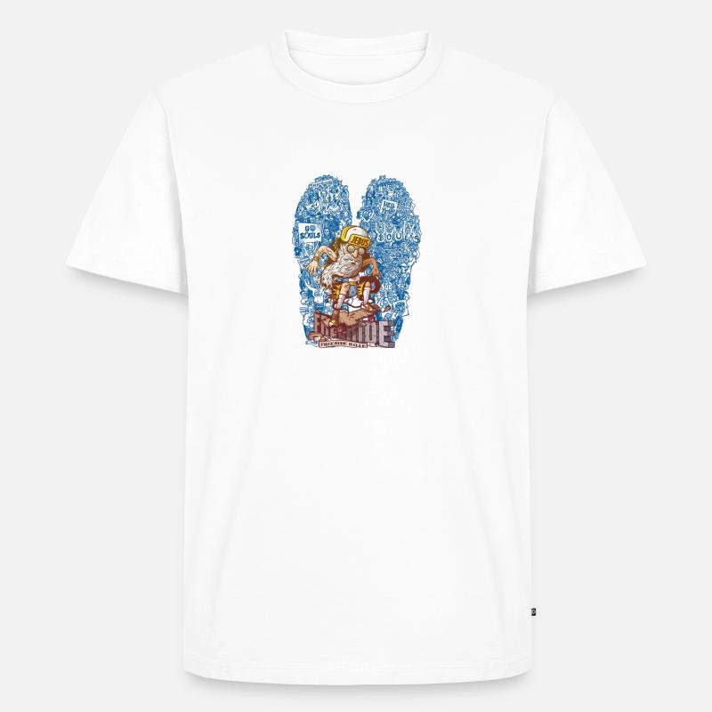2 Original - Männer Premium Bio T-Shirt - Weiß