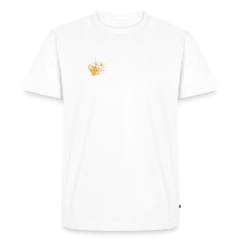 Lily Nom personnalisé pour femmes enfants bambins - Lily - T-shirt Premium bio Homme - blanc - Devant - Nico (187cm)