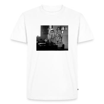 Orthodox Church Gothic Black and White - Men's Premium Organic T-Shirt - white - Front - Nico (187cm)