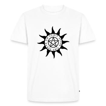 Pentacle - T-shirt Premium bio Homme - blanc - Devant - Nico (187cm)