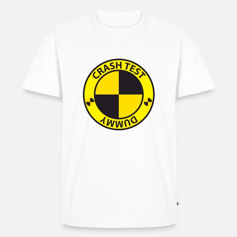 crash test dummy - T-shirt Premium bio Homme - blanc