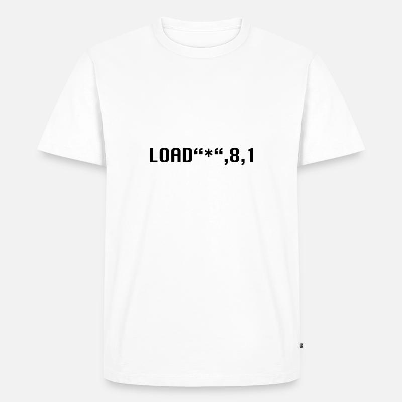 Command - Männer Premium Bio T-Shirt - Weiß