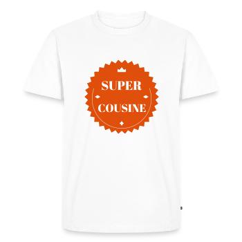 Cousin Kusine Cousin Cousine Baby Family - Men's Premium Organic T-Shirt - white - Front - Nico (187cm)