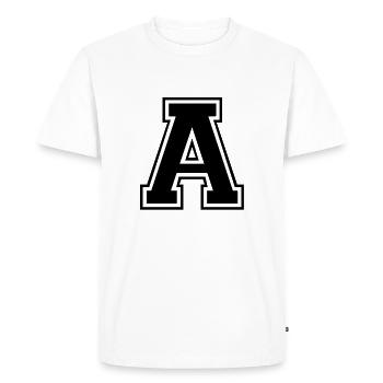 a - T-shirt Premium bio Homme - blanc - Devant - Nico (187cm)