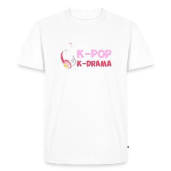 K-Pop K-Pop Merchandise K-Pop Fan Gift - Men's Premium Organic T-Shirt - white - Front - Nico (187cm)