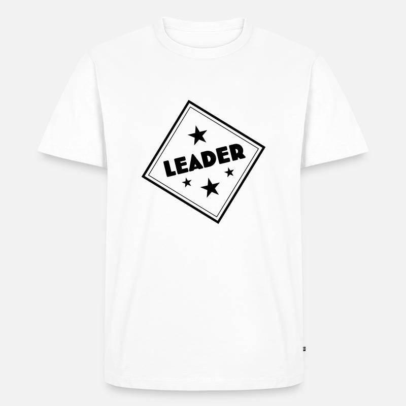 Chef d’équipe - T-shirt Premium bio Homme - blanc