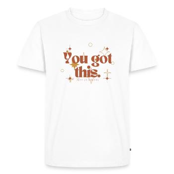 J’ai compris - T-shirt Premium bio Homme - blanc - Devant - Nico (187cm)