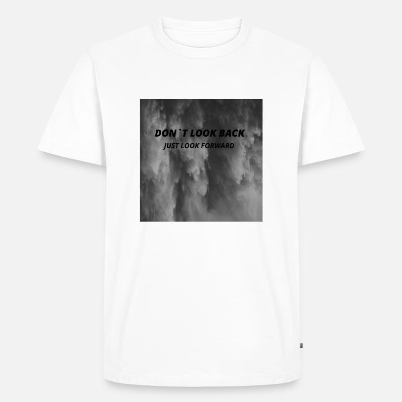 Pullover mit Spuch - Männer Premium Bio T-Shirt - Weiß