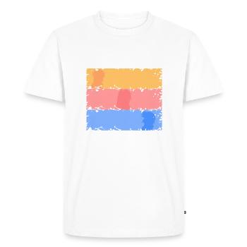 team 7 - T-shirt Premium bio Homme - blanc - Devant - Nico (187cm)