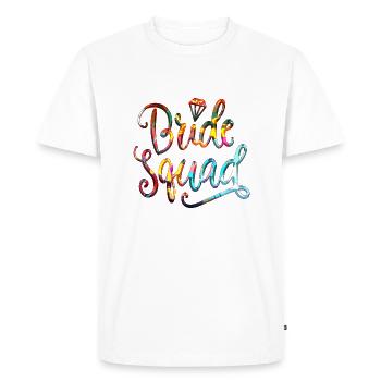 Bride bride wedding stag party bridesmaid party stag party - Men's Premium Organic T-Shirt - white - Front - Nico (187cm)