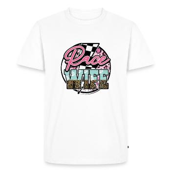 Race Épouse - T-shirt Premium bio Homme - blanc - Devant - Nico (187cm)