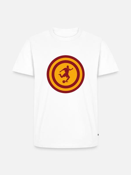 ROMA - Männer Premium Bio T-Shirt - Weiß