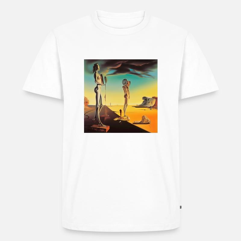 leave them on read - Männer Premium Bio T-Shirt - Weiß