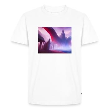 monde fantaisique - T-shirt Premium bio Homme - blanc - Devant - Nico (187cm)