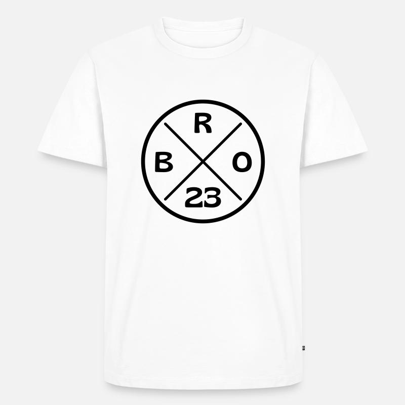 Best Bro - Männer Premium Bio T-Shirt - Weiß