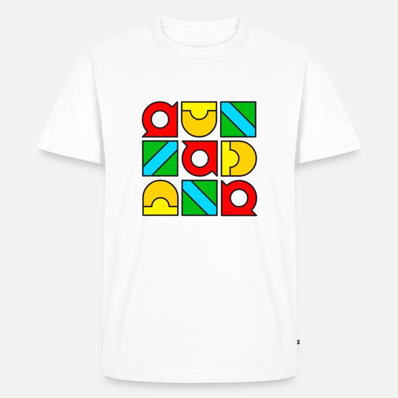 pattern moda 050623 3 - Men's Premium Organic T-Shirt - white
