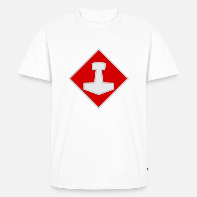 Mjölnir - T-shirt Premium bio Homme - blanc