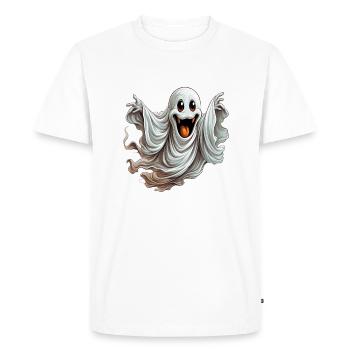 Ghosts, supernatural beings or imagination? - Men's Premium Organic T-Shirt - white - Front - Nico (187cm)