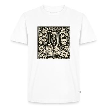 Beer Garden Munich October Bavaria Beer Celebrate Festival - Men's Premium Organic T-Shirt - white - Front - Nico (187cm)