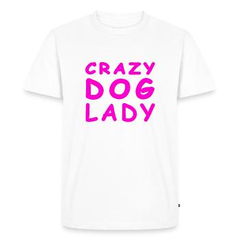 Canine - T-shirt Premium bio Homme - blanc - Devant - Nico (187cm)