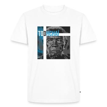 Future #14 - T-shirt Premium bio Homme - blanc - Devant - Nico (187cm)
