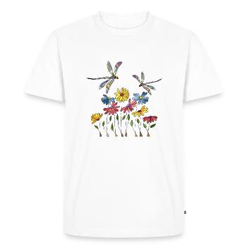 Important - T-shirt Premium bio Homme - blanc - Devant - Nico (187cm)