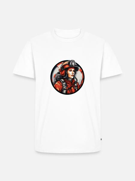Pompière - T-shirt Premium bio Homme - blanc
