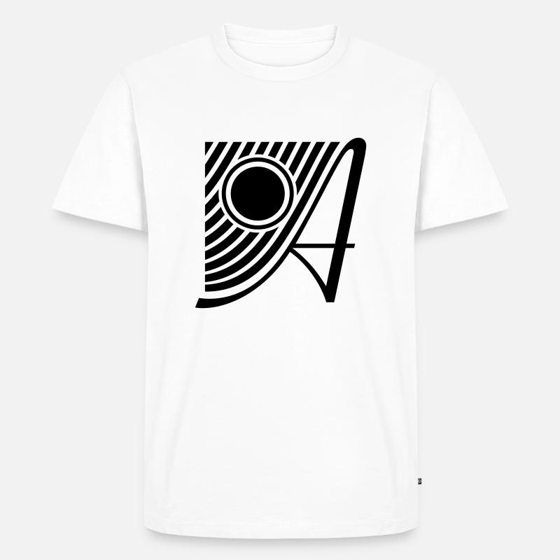 ALOGO - Männer Premium Bio T-Shirt - Weiß