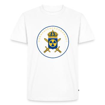 Le programme suédois d’armement nucléaire - T-shirt Premium bio Homme - blanc - Devant - Nico (187cm)
