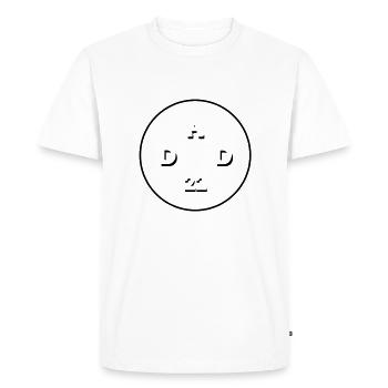 Dad 2022 Birth Father's Day Gift - Men's Premium Organic T-Shirt - white - Front - Nico (187cm)
