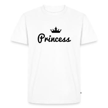 Princess - T-shirt Premium bio Homme - blanc - Devant - Nico (187cm)