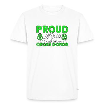 Organ Transplantation Surgery Organ Donor - Men's Premium Organic T-Shirt - white - Front - Nico (187cm)