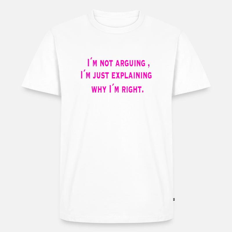 RansaiDesign - Männer Premium Bio T-Shirt - Weiß