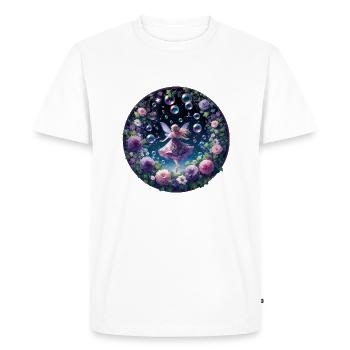 Sort de fée - T-shirt Premium bio Homme - blanc - Devant - Nico (187cm)